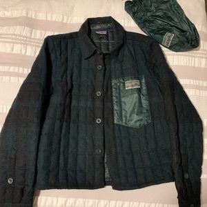 RARE Patagonia Rewool Button Up